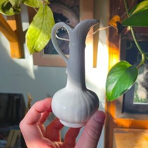 Elegant White Ceramic Vase